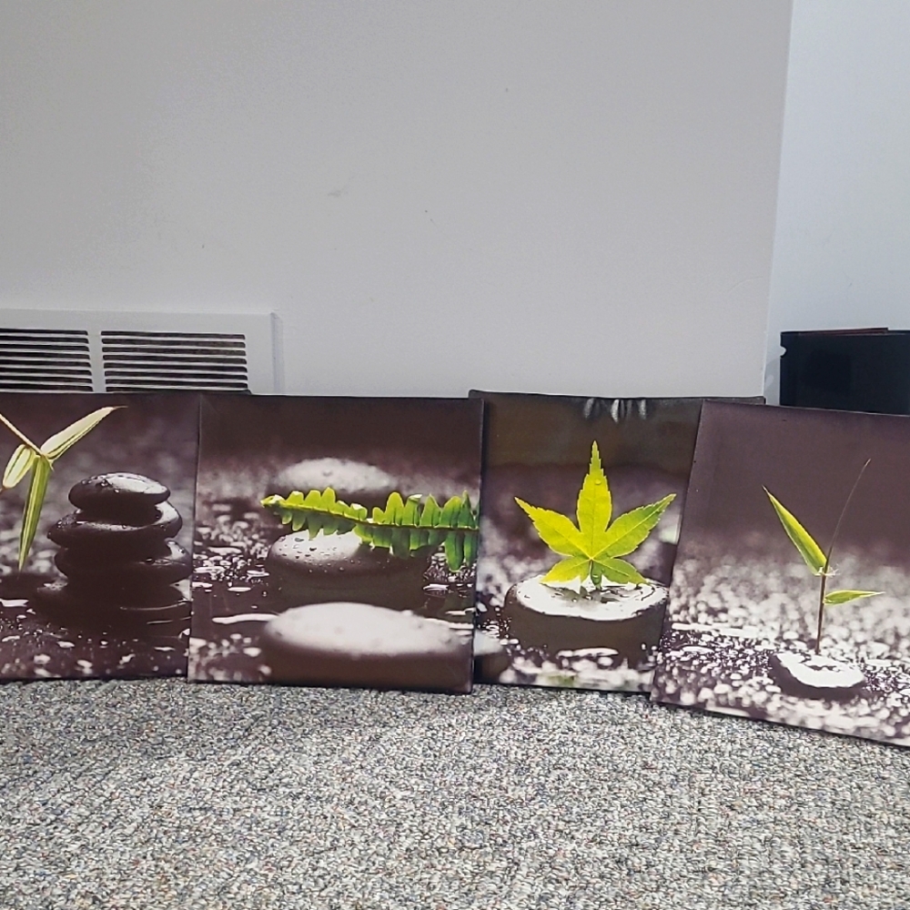 Zen Nature Canvas Art Set